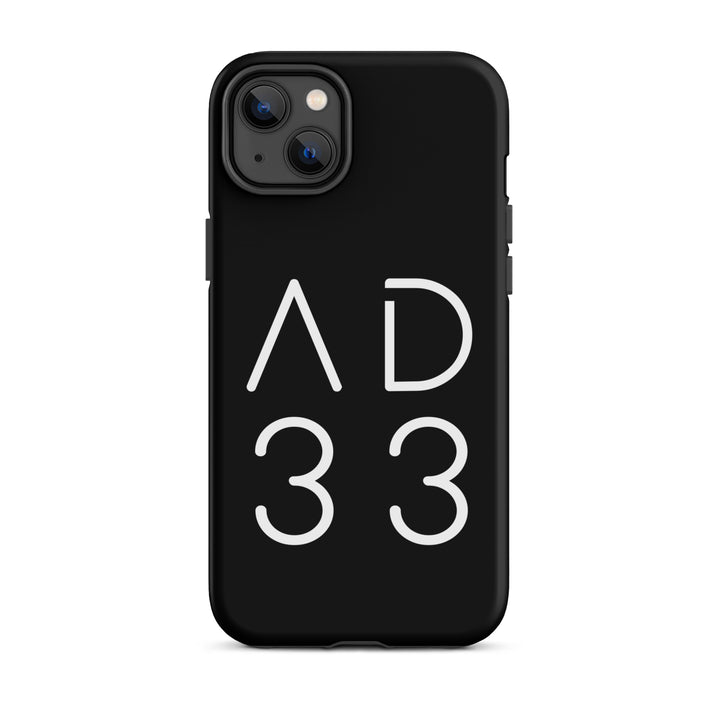 Christian Phone Case AD 33 Black for iPhone® iPhone® Phone Cases Matte iPhone 14 Plus 