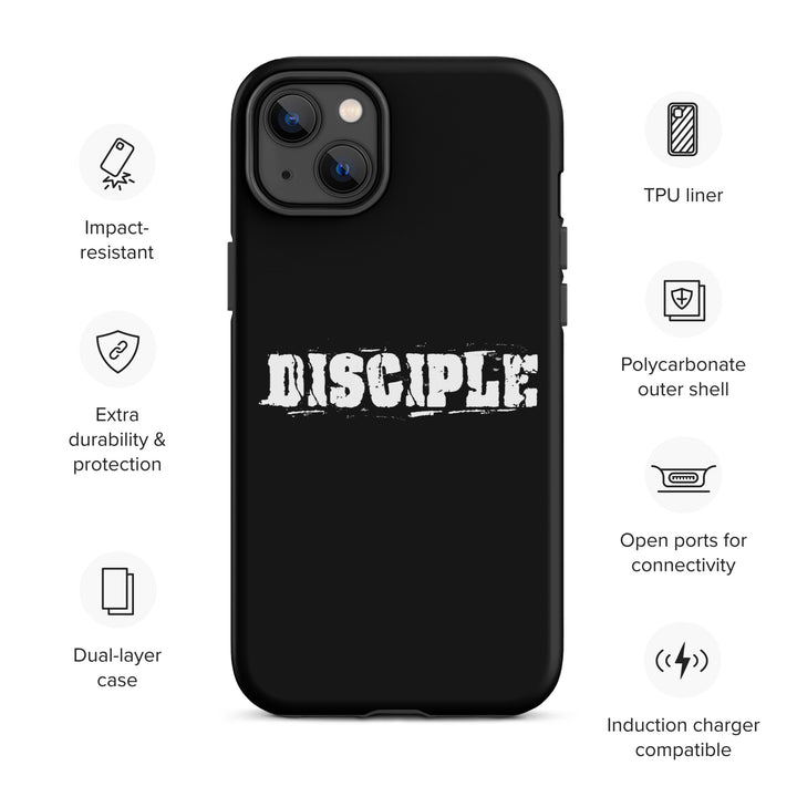 Christian Phone Case Disciple Black for iPhone® iPhone® Phone Cases   