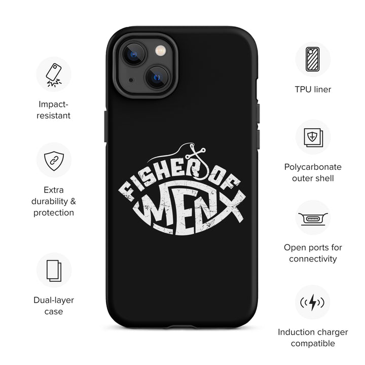 Christian Phone Case Fisher of Men Black for iPhone® iPhone® Phone Cases   