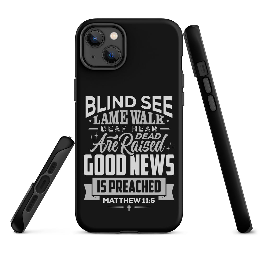 Christian Phone Case Go Tell John Black for iPhone® iPhone® Phone Cases   