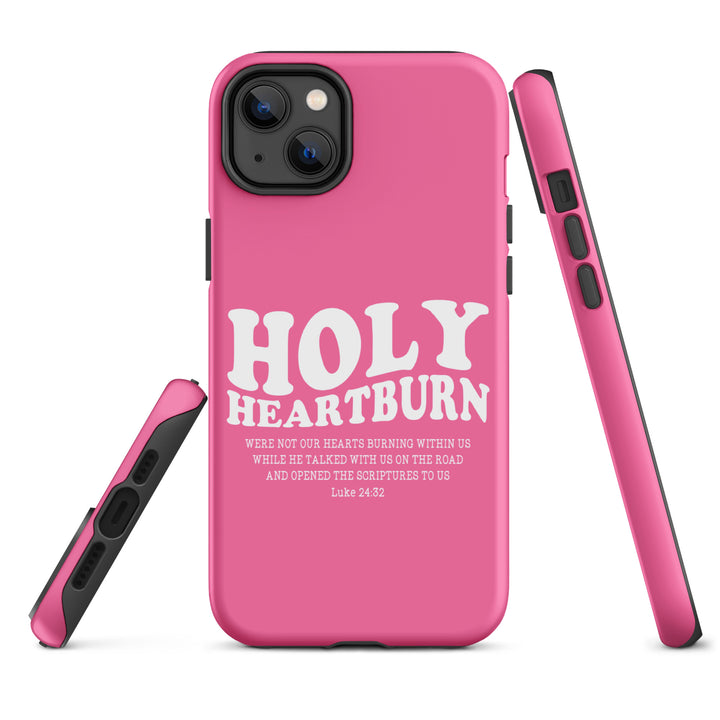 Christian Phone Case Holy Heartburn Pink  for iPhone® iPhone® Phone Cases   