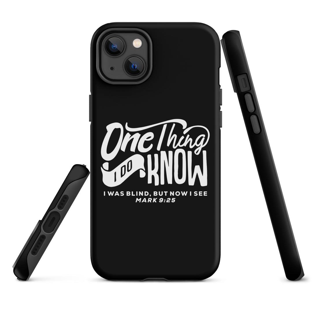 Christian Phone Case Now I See Black for iPhone® iPhone® Phone Cases   