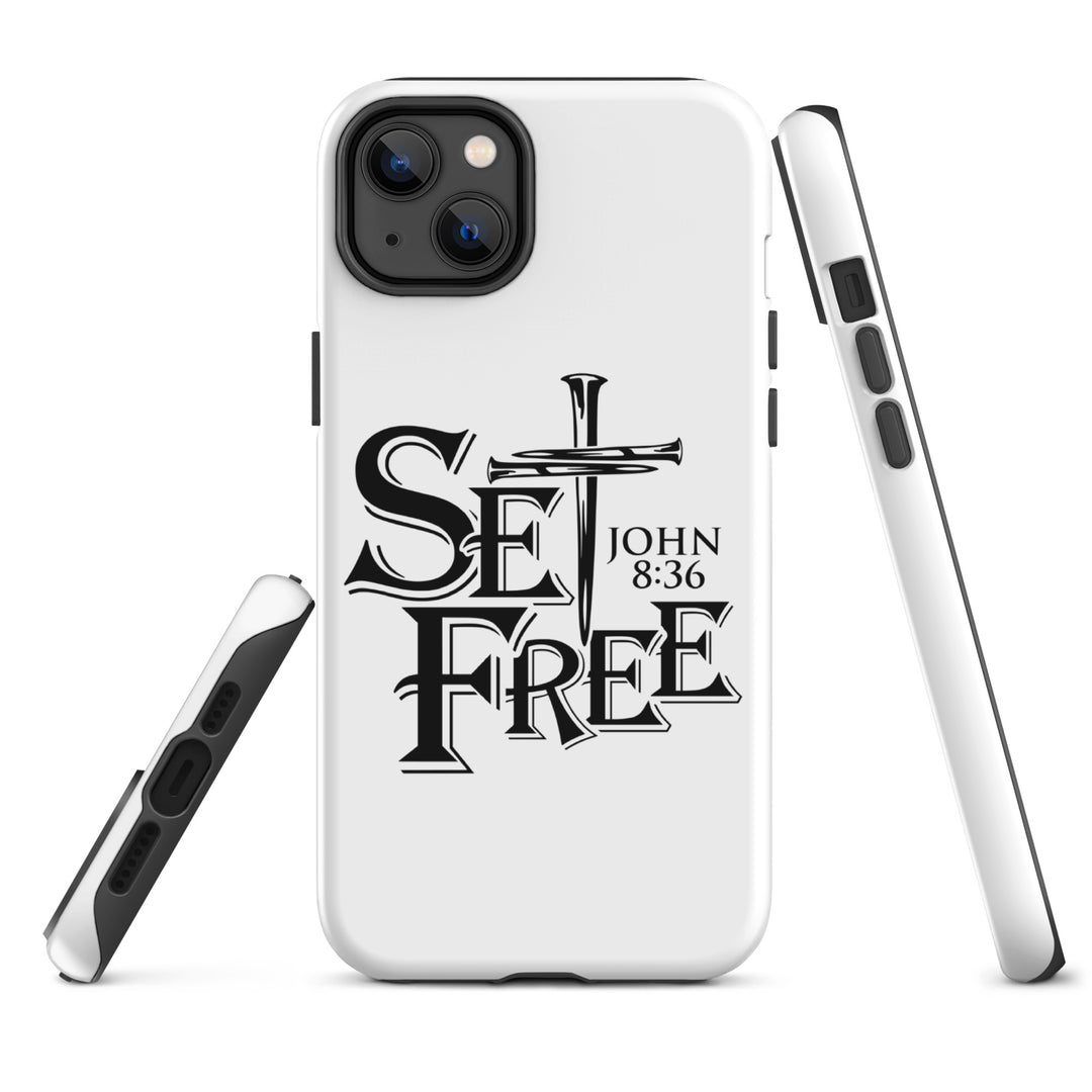 Christian Phone Case Set Free White for iPhone® iPhone® Phone Cases   