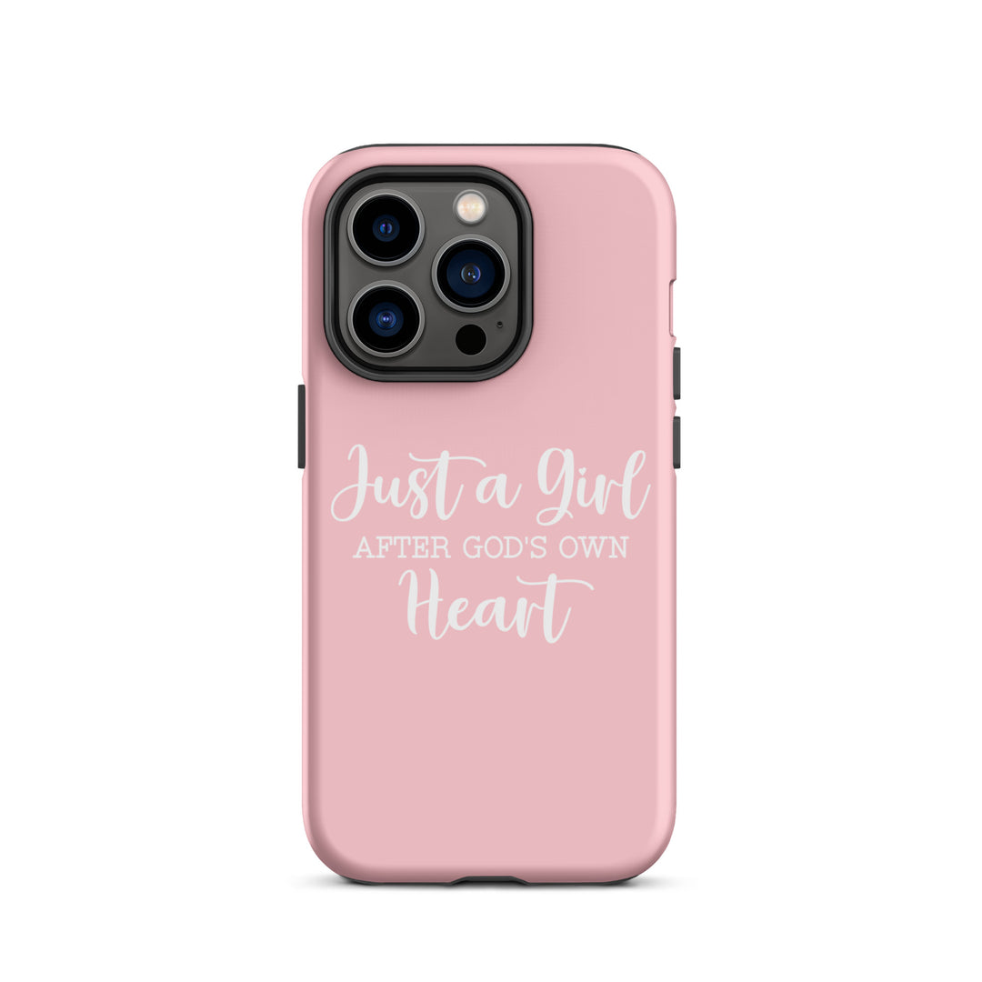 Christian Phone Case Girl After God's Heart for iPhone® iPhone® Phone Cases Matte iPhone 14 Pro 