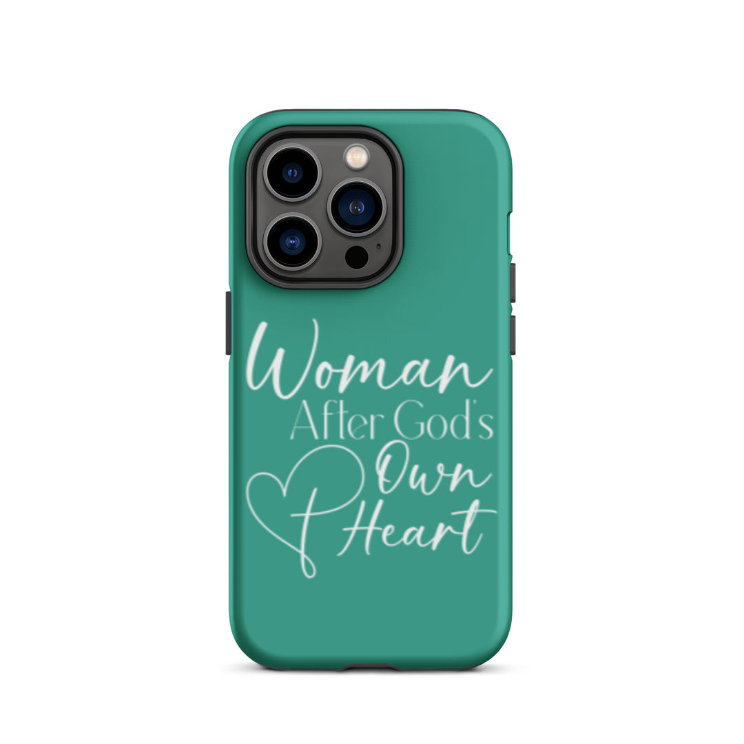 Christian Phone Case Woman After God's Heart for iPhone® iPhone® Phone Cases Matte iPhone 14 Pro 