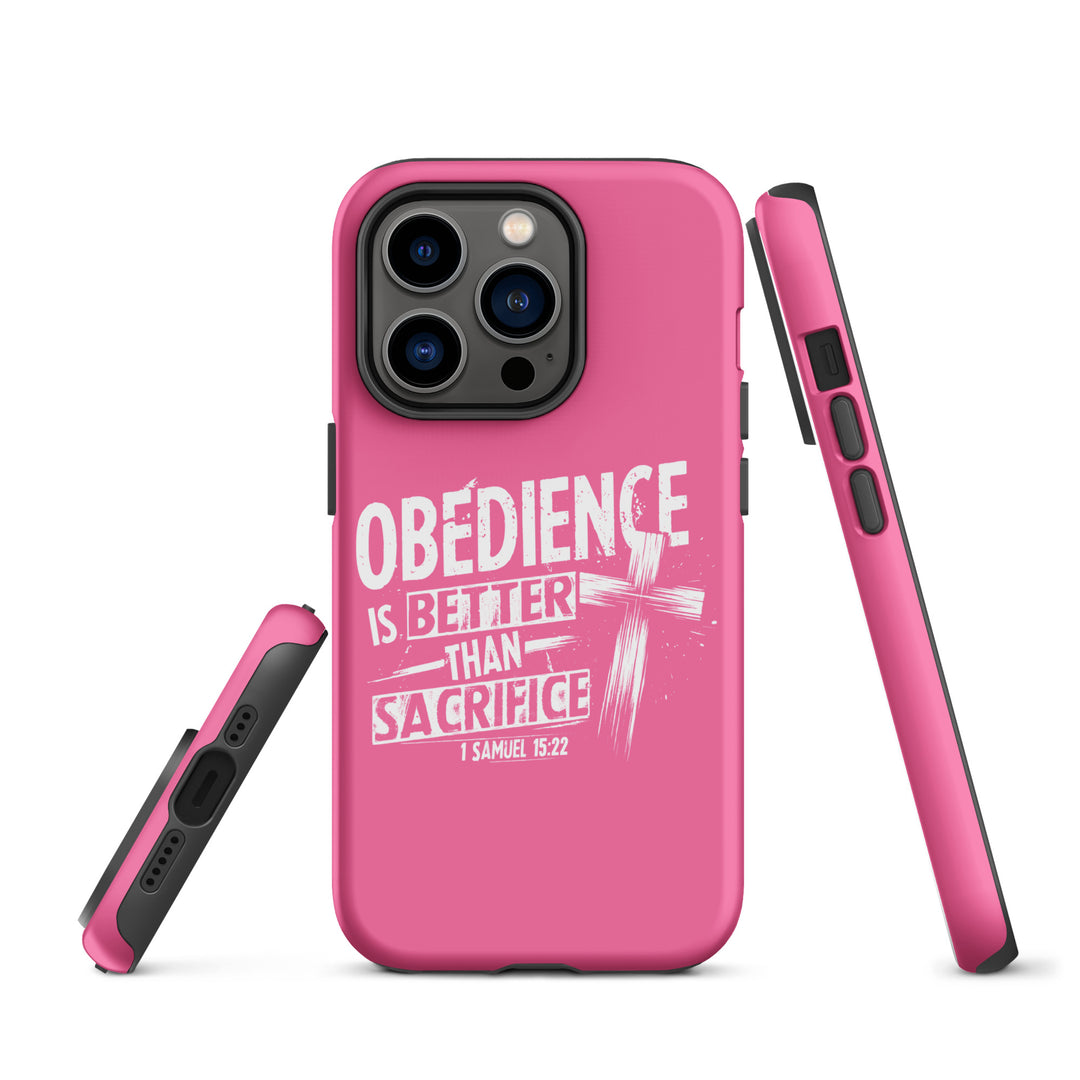 Christian Phone Case Obedience IS Better for iPhone® iPhone® Phone Cases   