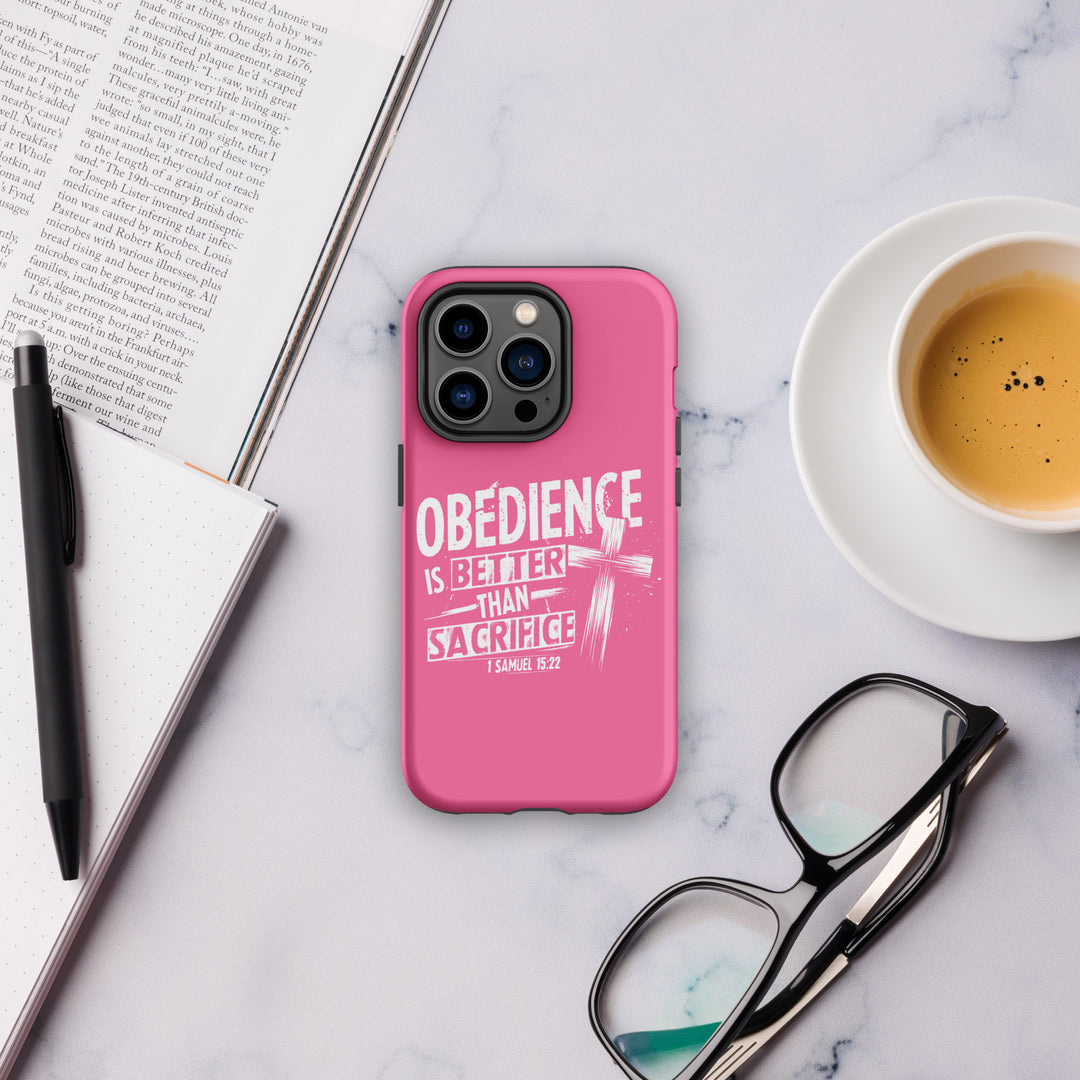 Christian Phone Case Obedience IS Better for iPhone® iPhone® Phone Cases   