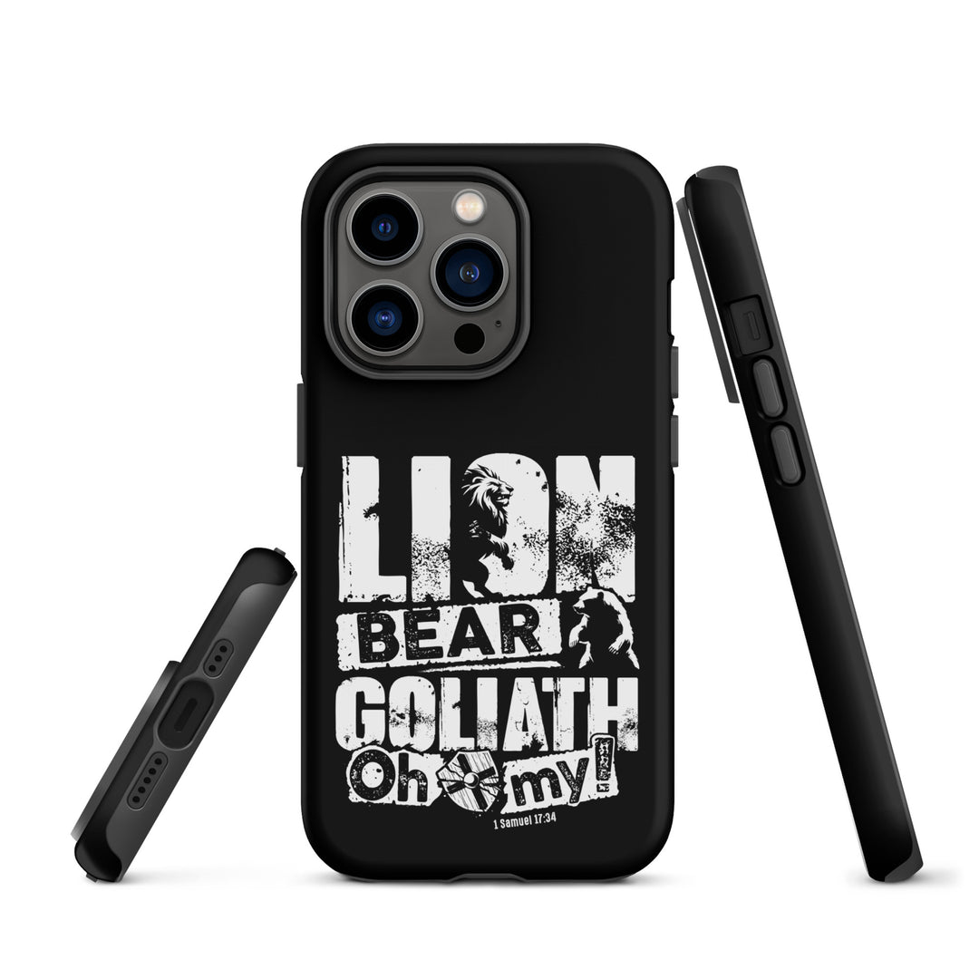 Christian Phone Case Lion Bear Goliath for iPhone® iPhone® Phone Cases   