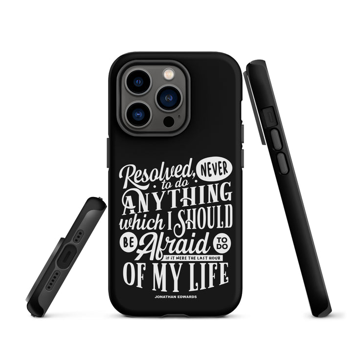 Christian Phone Case Last Hour Black for iPhone® iPhone® Phone Cases   