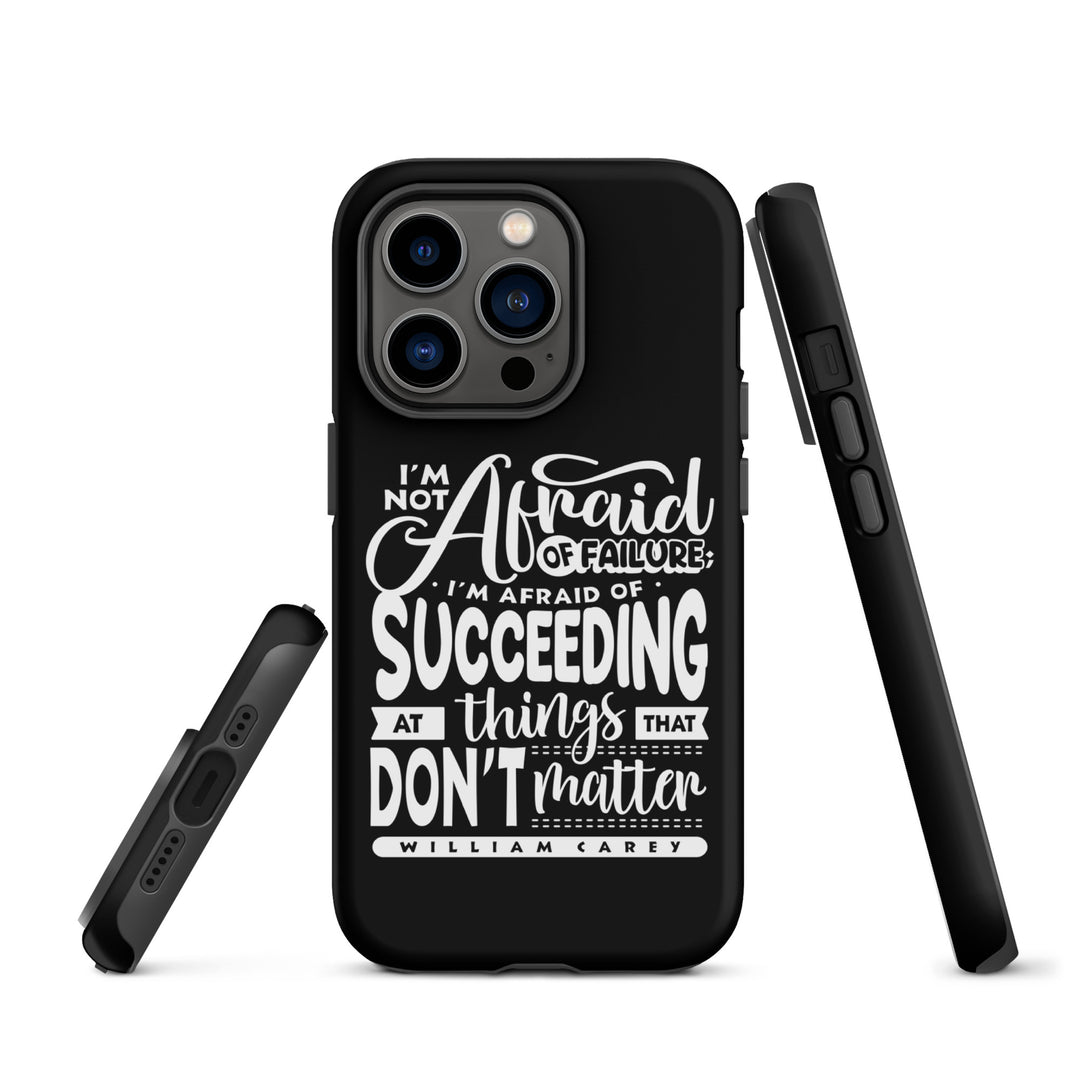 Christian Phone Case Things That Matter Black for iPhone® iPhone® Phone Cases   