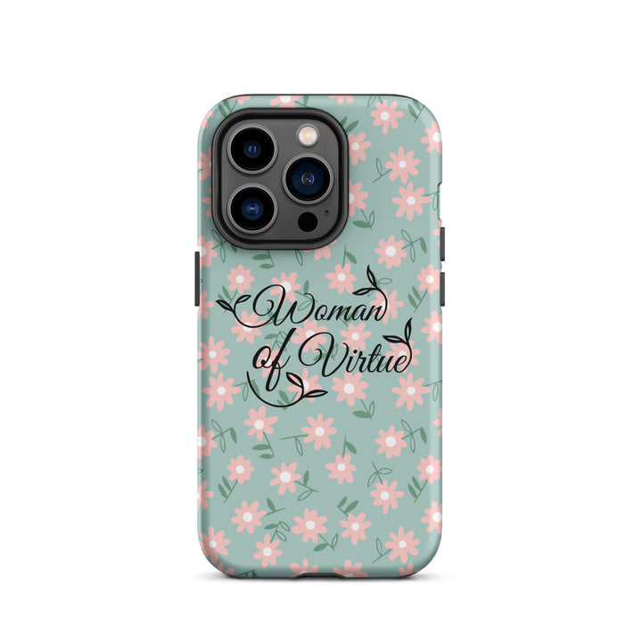 Christian Phone Case Woman of Virtue Daisy for iPhone® iPhone® Phone Cases Matte iPhone 14 Pro 