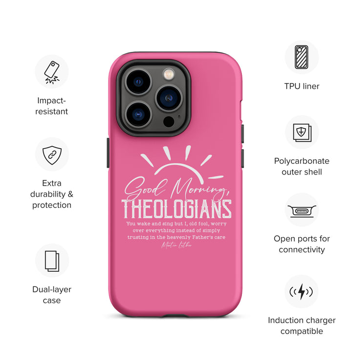 Christian Phone Case Luther's Theologians Pink for iPhone® iPhone® Phone Cases   