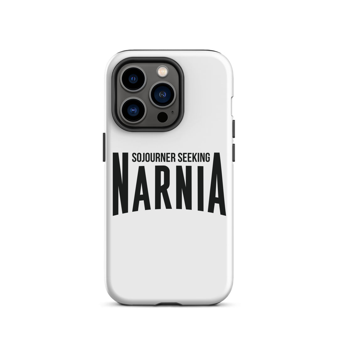 Christian Phone Case Sojourner Seeking Narnia White for iPhone® iPhone® Phone Cases Matte iPhone 14 Pro 