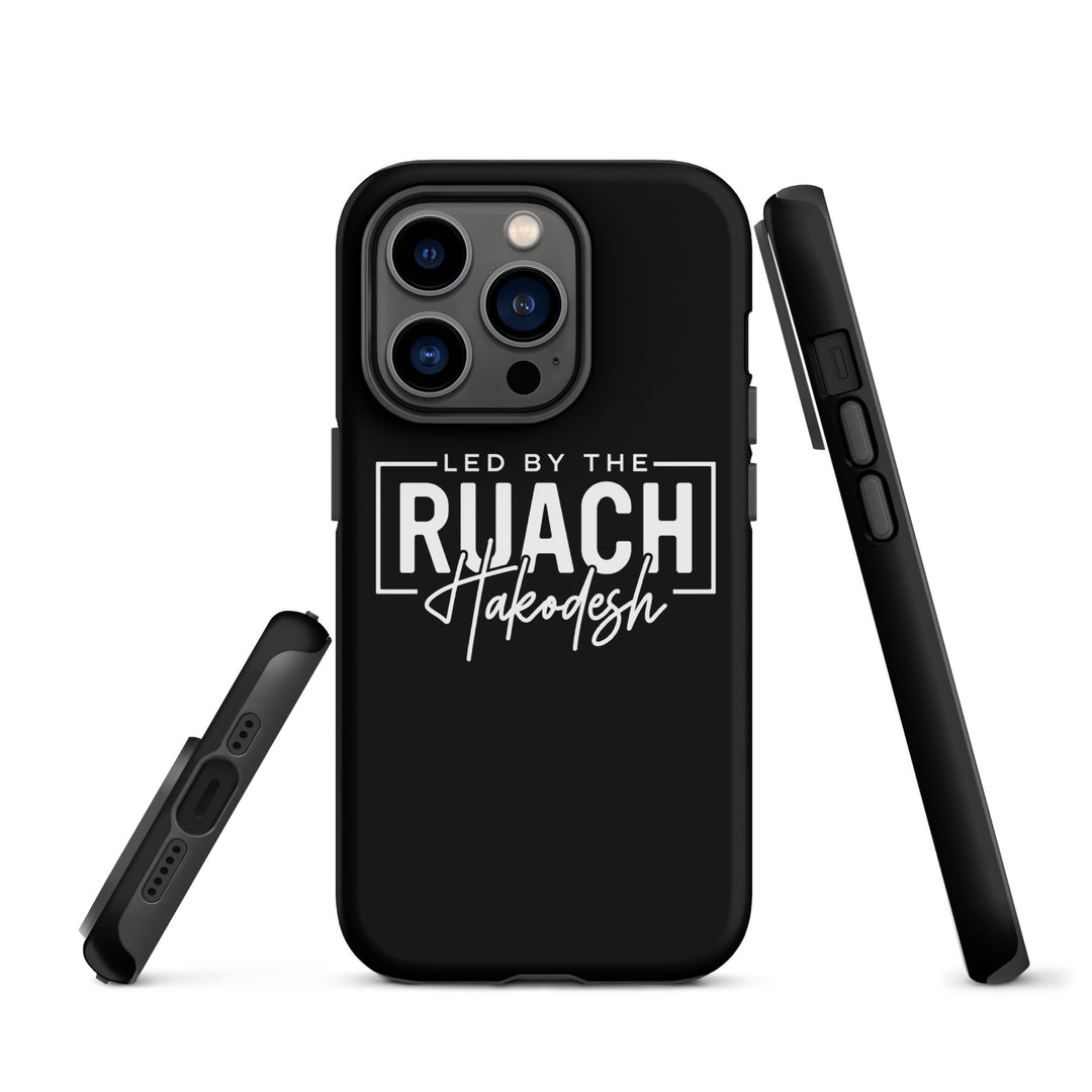 Christian Phone Case Led By Ruach Hakodesh Black for iPhone® iPhone® Phone Cases   