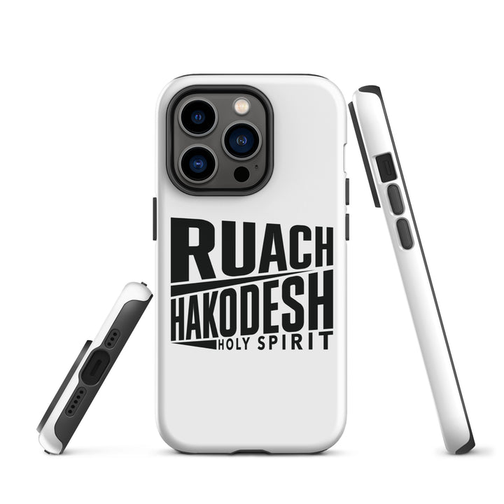 Christian Phone Case Ruach Hakodesh Holy Spirit White for iPhone® iPhone® Phone Cases   