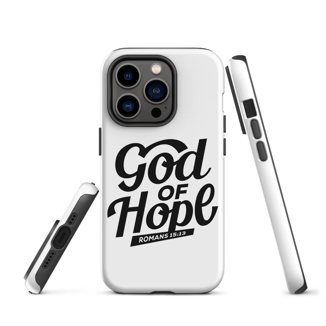 Christian Phone Case God of Hope White for iPhone® iPhone® Phone Cases   