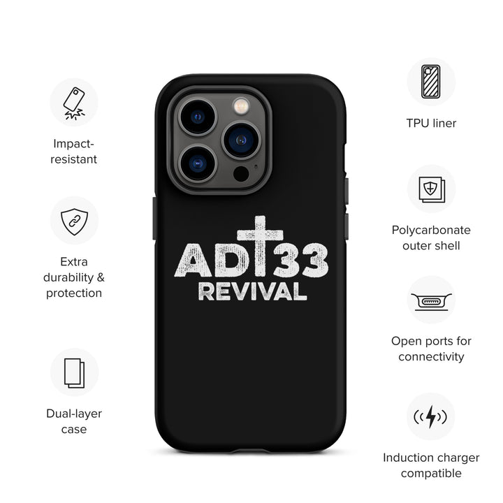 Christian Phone Case AD 33 Revival Black for iPhone® iPhone® Phone Cases   