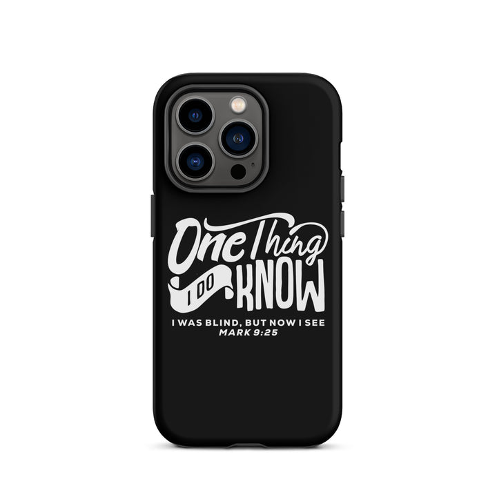 Christian Phone Case Now I See Black for iPhone® iPhone® Phone Cases Matte iPhone 14 Pro 