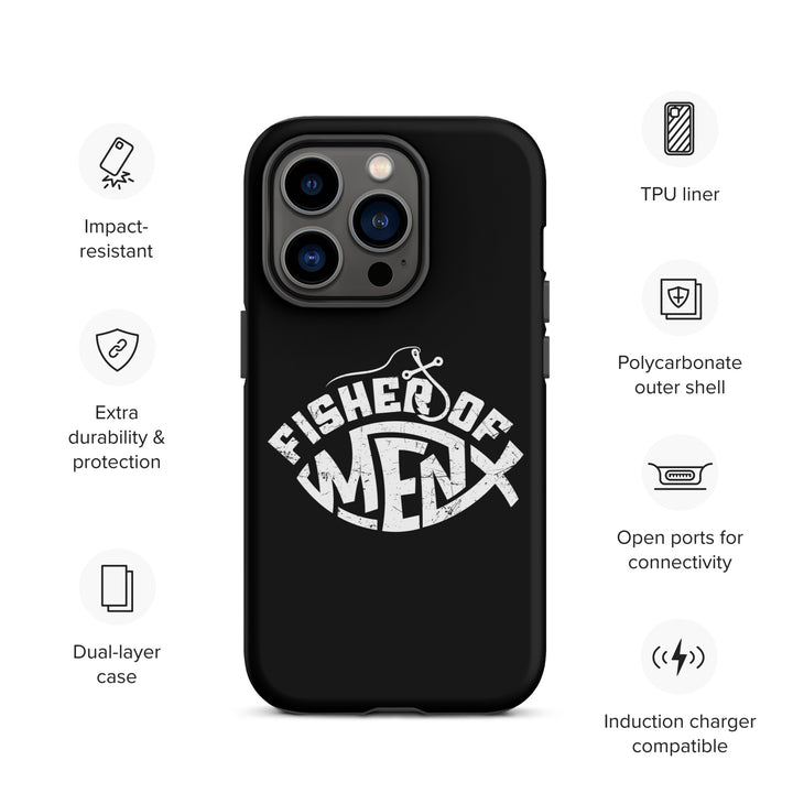 Christian Phone Case Fisher of Men Black for iPhone® iPhone® Phone Cases   