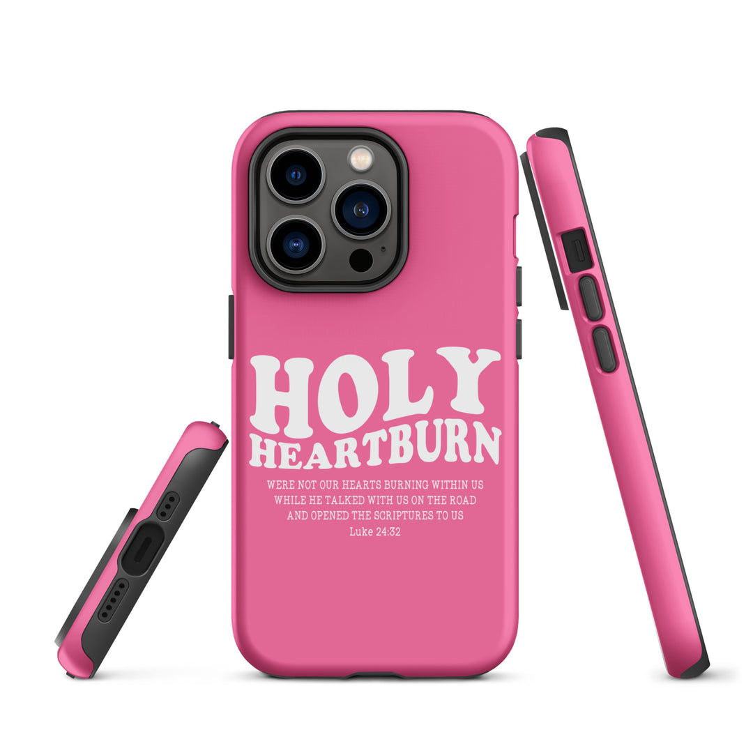 Christian Phone Case Holy Heartburn Pink  for iPhone® iPhone® Phone Cases   