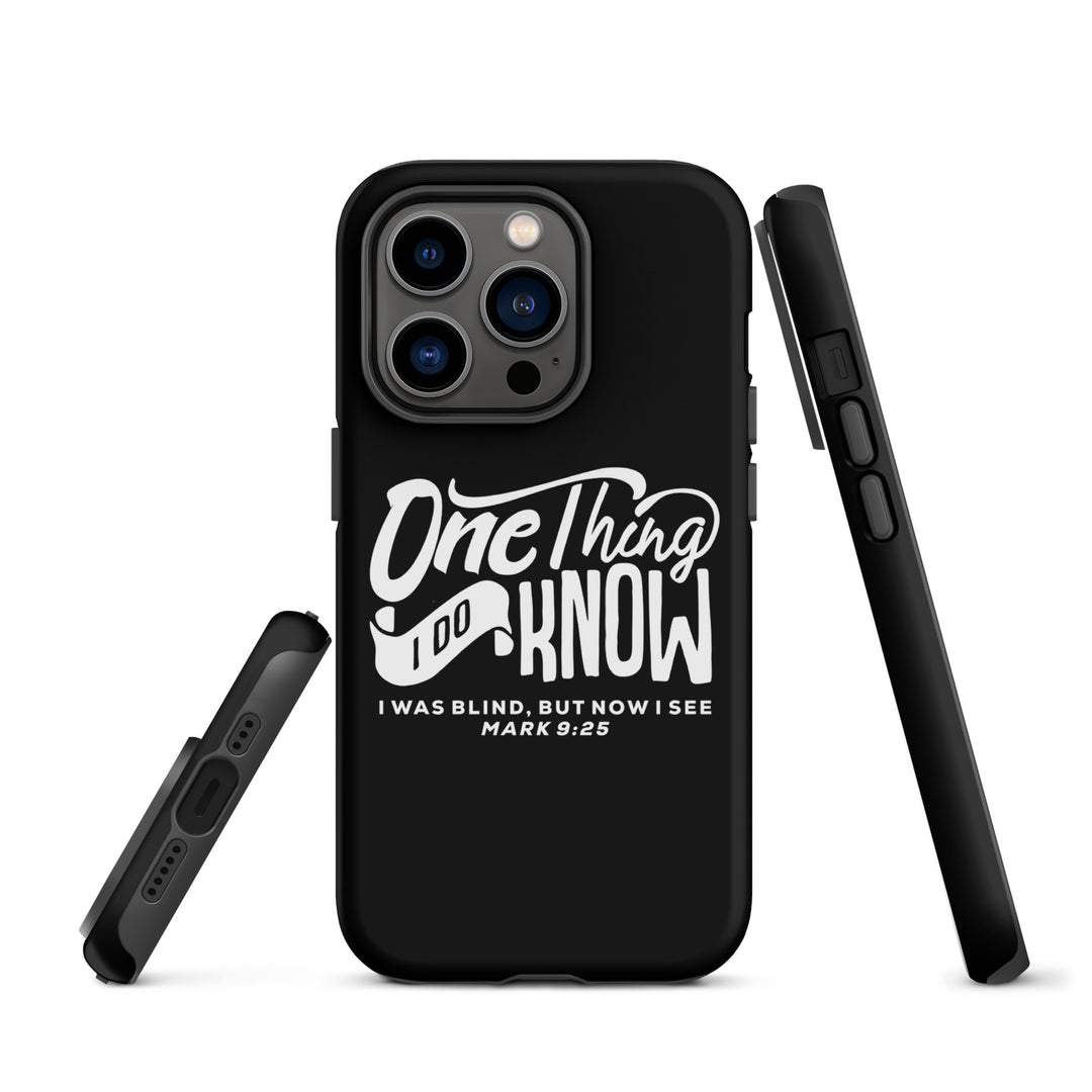 Christian Phone Case Now I See Black for iPhone® iPhone® Phone Cases   