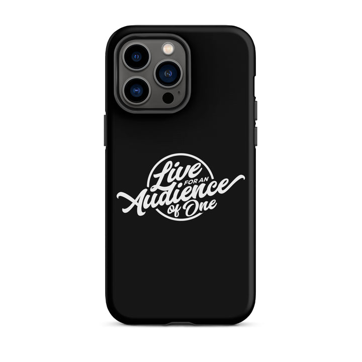 Christian Phone Case Audience of One Black for iPhone® iPhone® Phone Cases Matte iPhone 14 Pro Max 