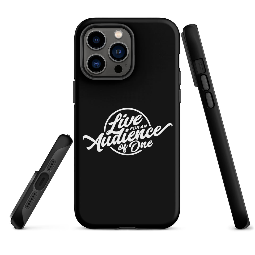 Christian Phone Case Audience of One Black for iPhone® iPhone® Phone Cases   