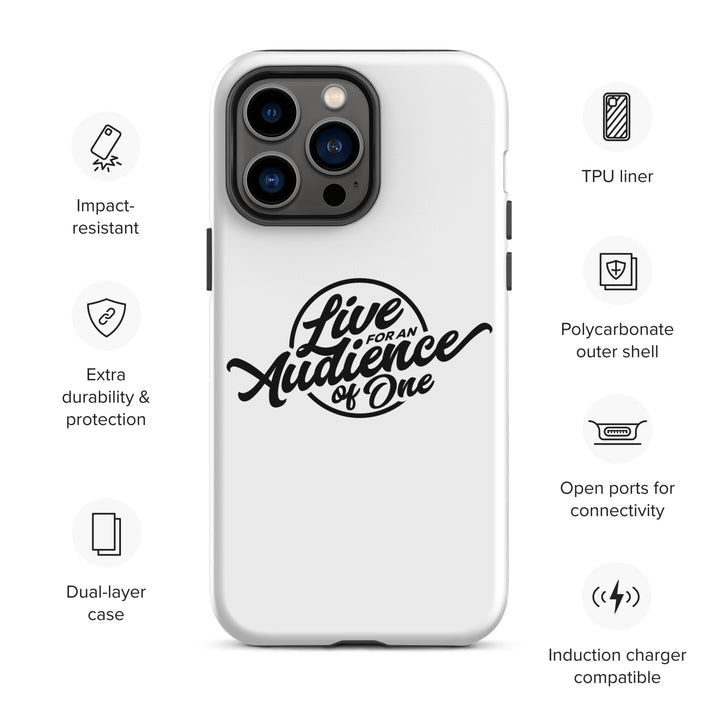 Christian Phone Case Audience of One White for iPhone® iPhone® Phone Cases   