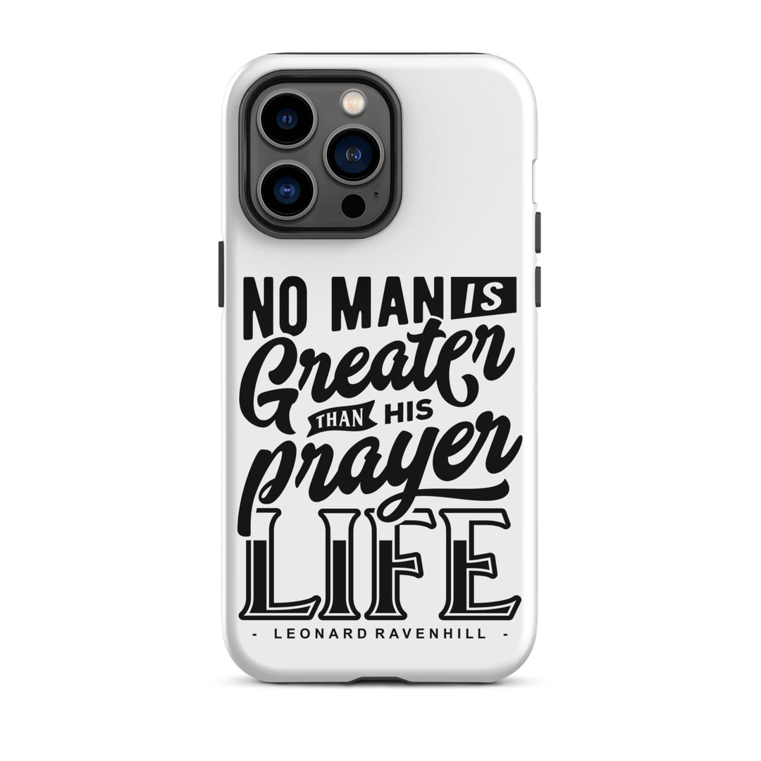 Christian Phone Case Prayer Life White for iPhone® iPhone® Phone Cases Matte iPhone 14 Pro Max 