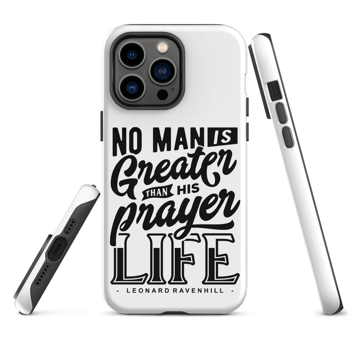 Christian Phone Case Prayer Life White for iPhone® iPhone® Phone Cases   