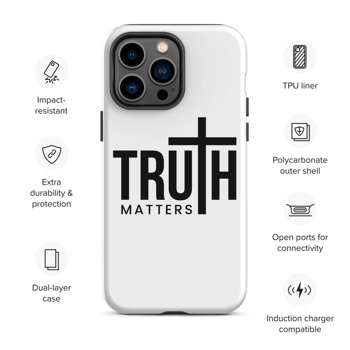 Christian Phone Case Truth Matters White for iPhone® iPhone® Phone Cases   