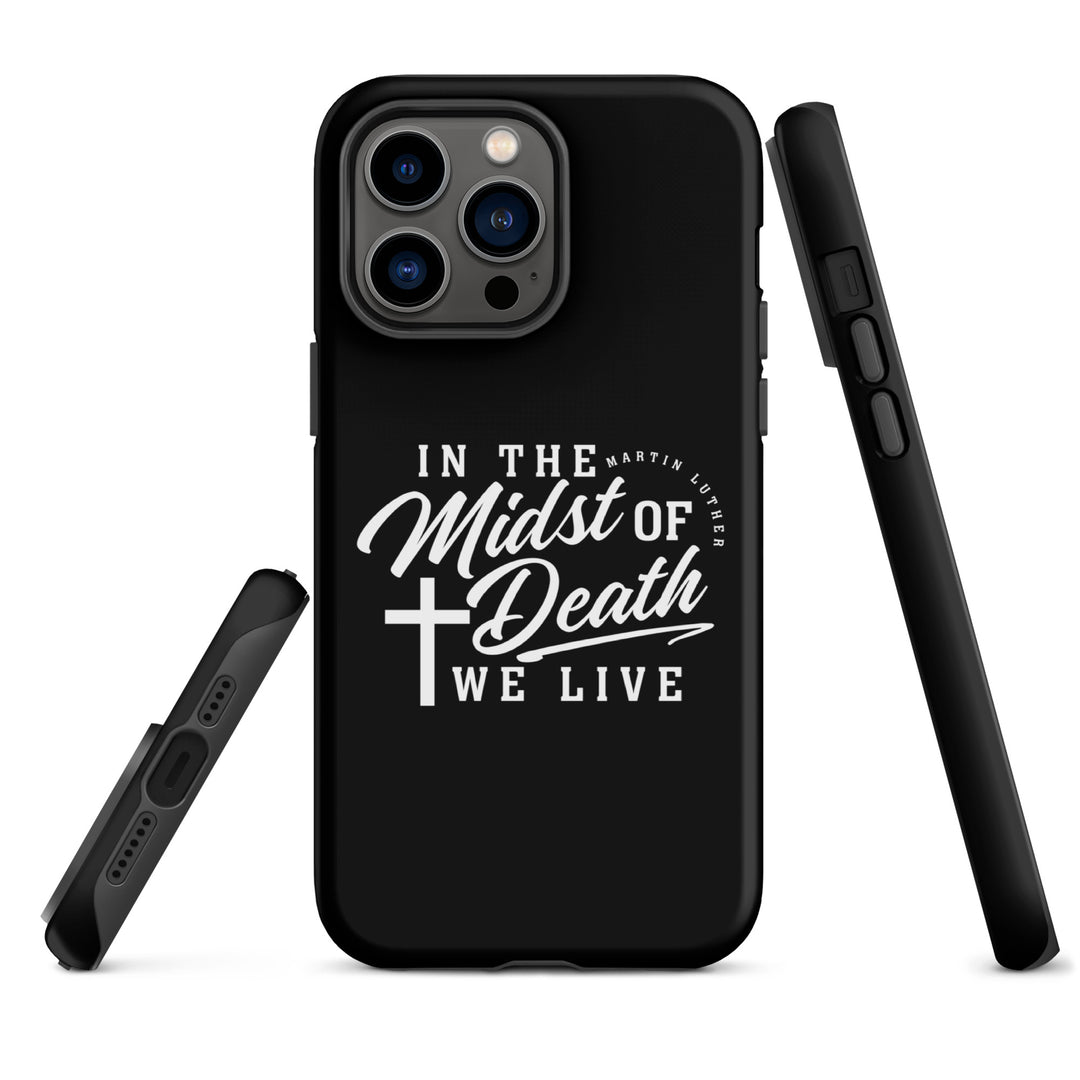 Christian Phone Case Midst of Death Black for iPhone® iPhone® Phone Cases   