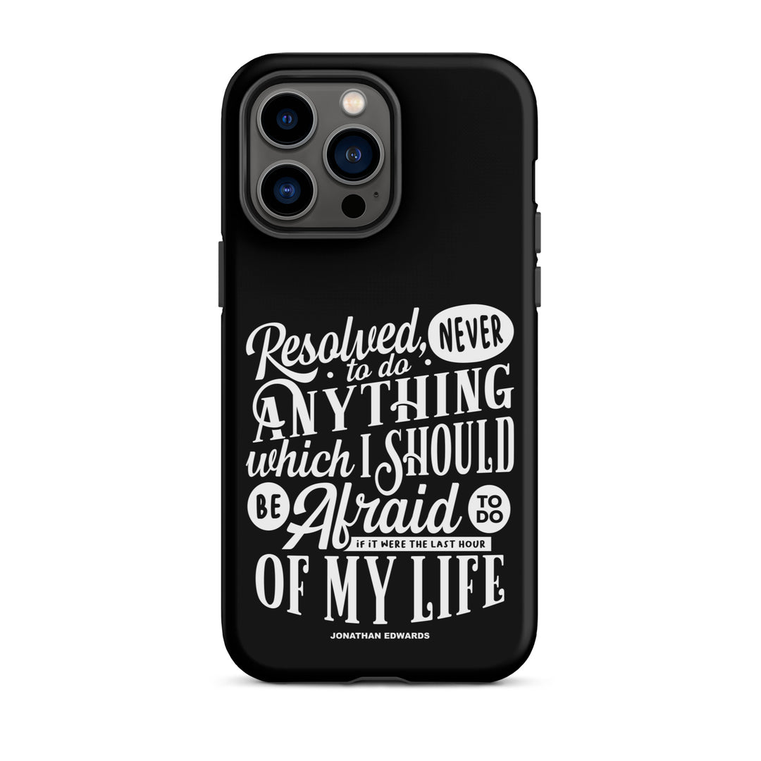 Christian Phone Case Last Hour Black for iPhone® iPhone® Phone Cases Matte iPhone 14 Pro Max 