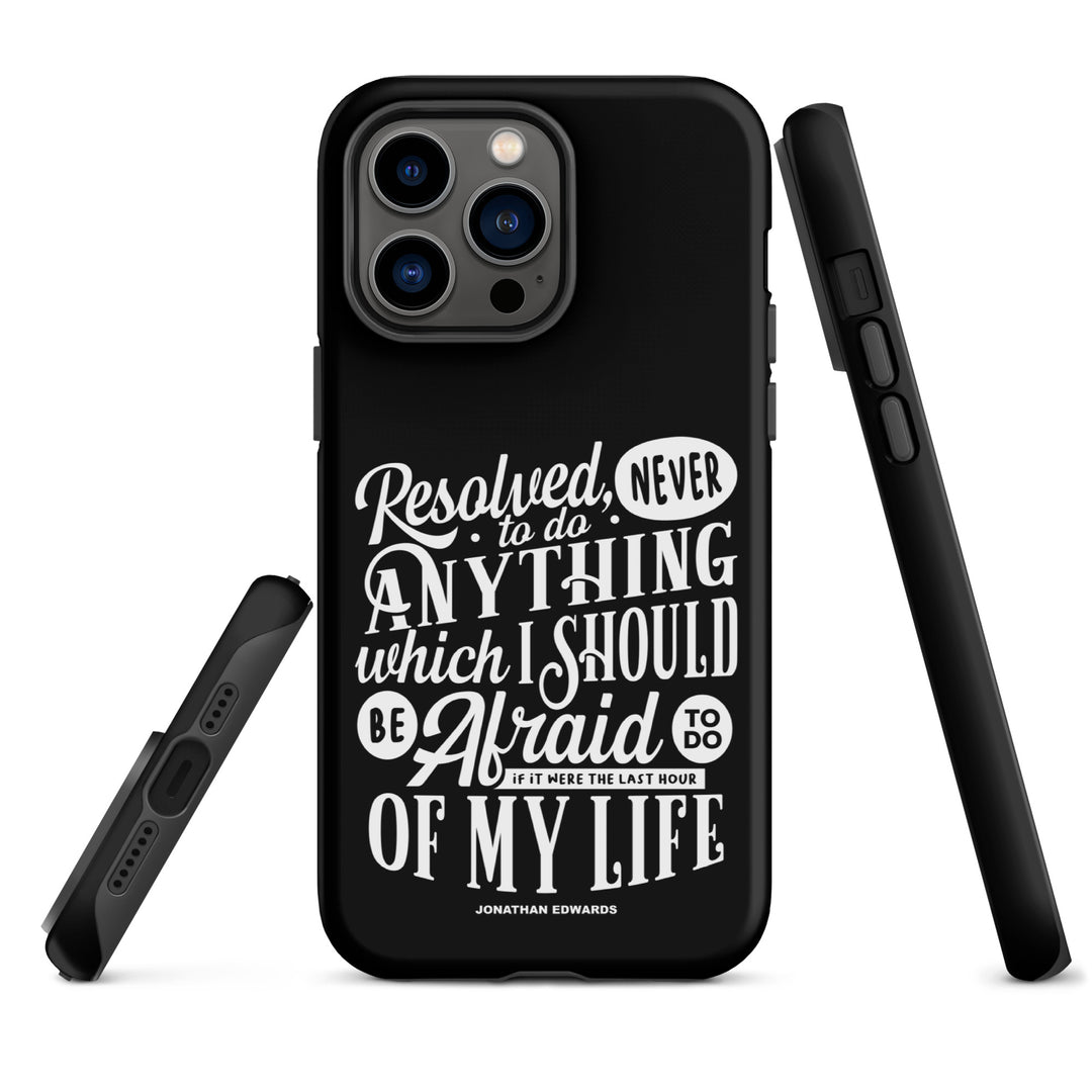 Christian Phone Case Last Hour Black for iPhone® iPhone® Phone Cases   