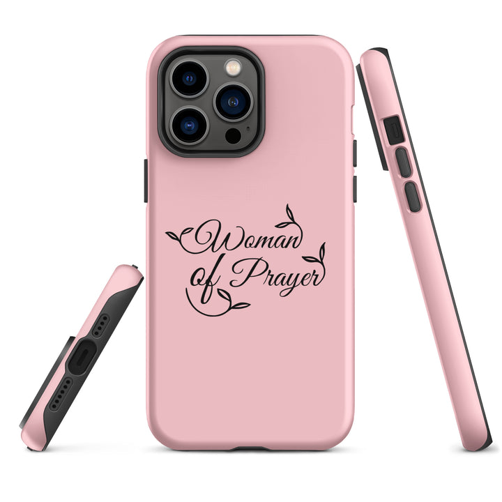 Christian Phone Case Woman of Prayer Pink for iPhone® iPhone® Phone Cases   