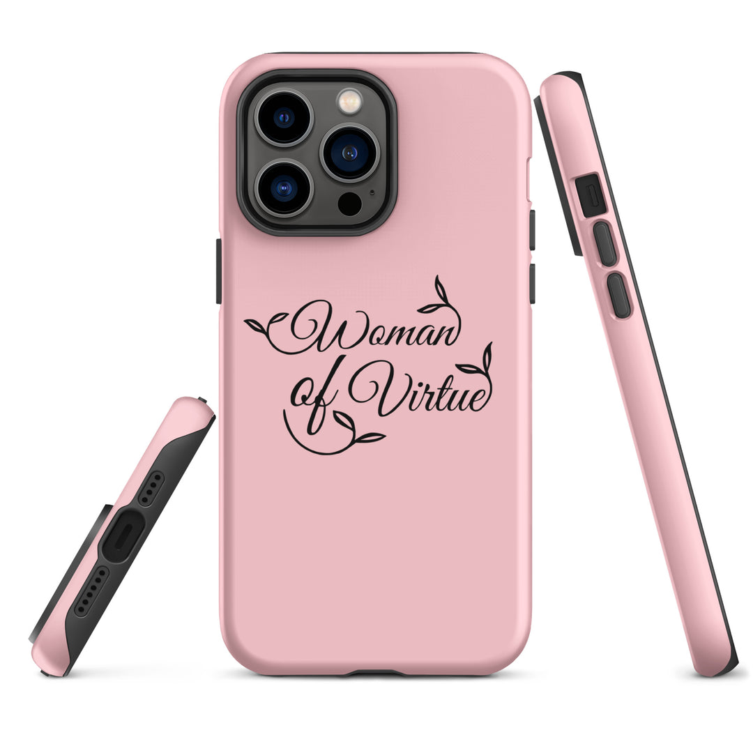 Christian Phone Case Woman of Virtue Pink for iPhone® iPhone® Phone Cases   