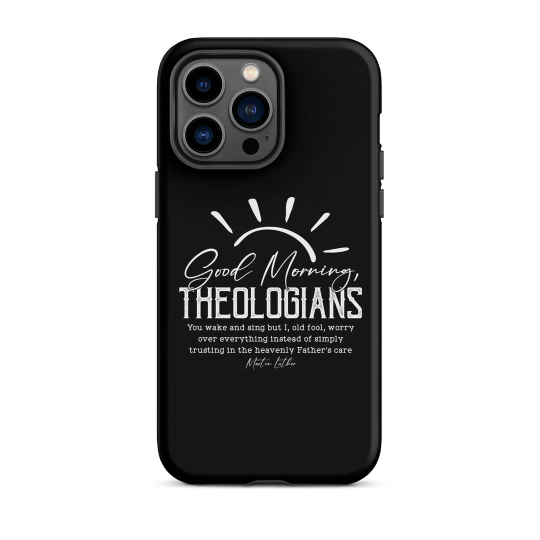 Christian Phone Case Luther's Theologians Black for iPhone® iPhone® Phone Cases Matte iPhone 14 Pro Max 