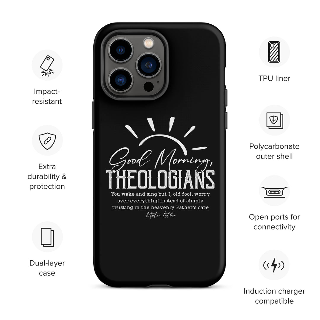 Christian Phone Case Luther's Theologians Black for iPhone® iPhone® Phone Cases   