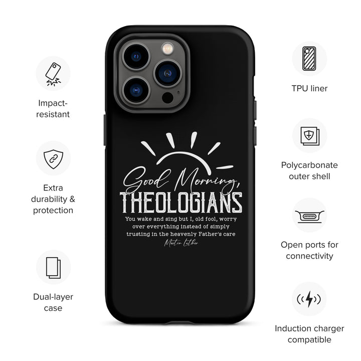 Christian Phone Case Luther's Theologians Black for iPhone® iPhone® Phone Cases   