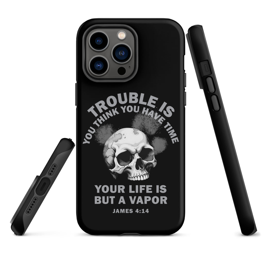 Christian Phone Case Life Is Vapor Black for iPhone® iPhone® Phone Cases   