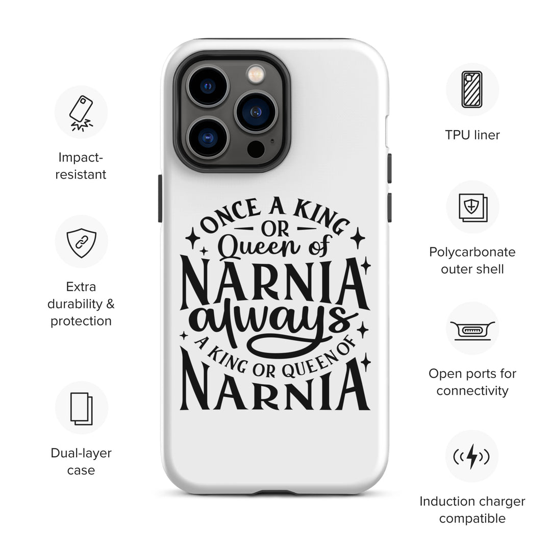 Christian Phone Case King or Queen Narnia White for iPhone® iPhone® Phone Cases   