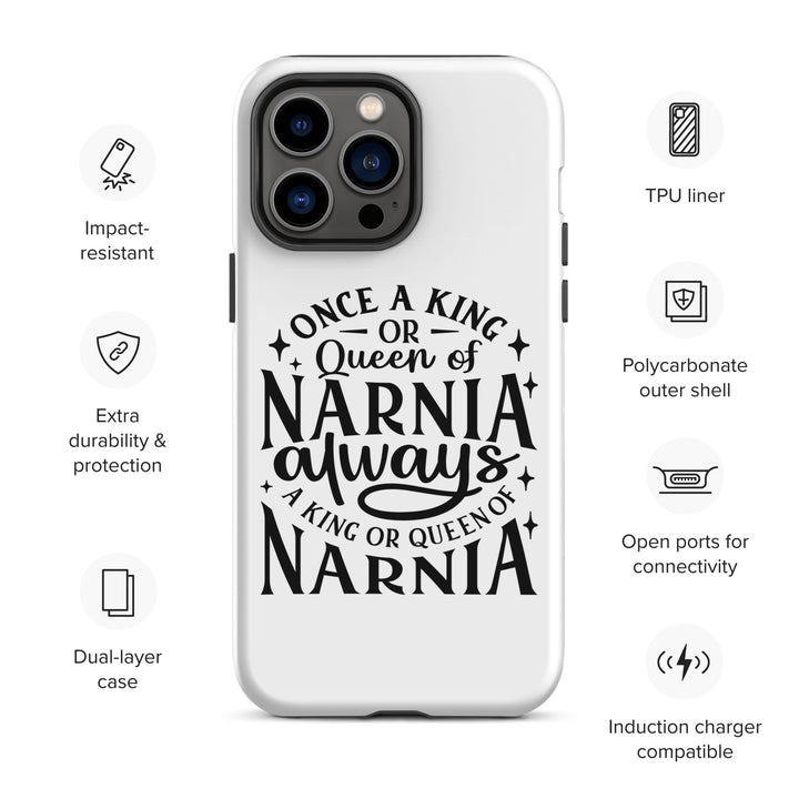 Christian Phone Case King or Queen Narnia White for iPhone® iPhone® Phone Cases   