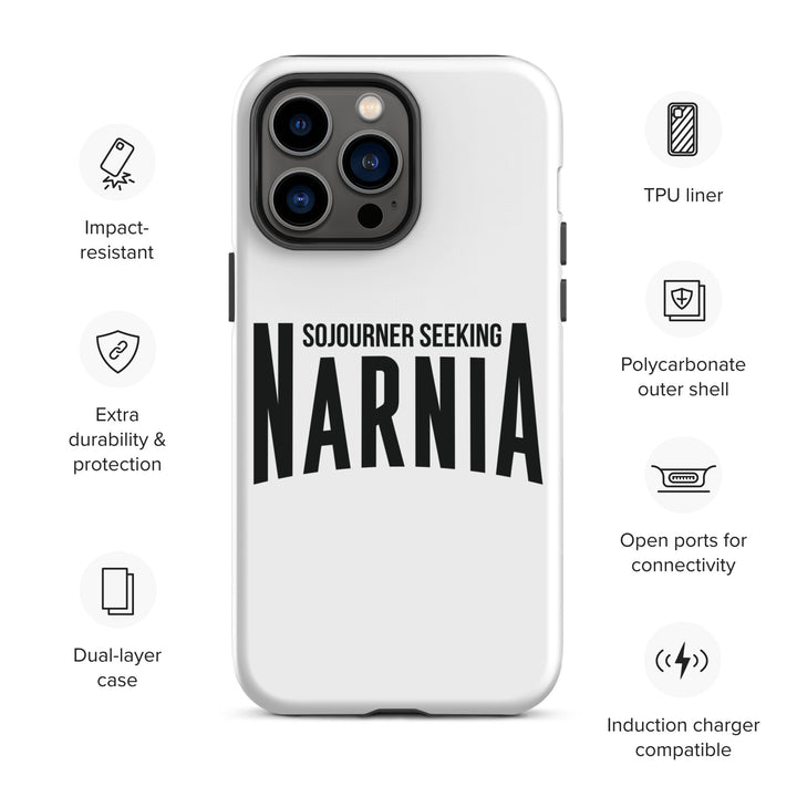 Christian Phone Case Sojourner Seeking Narnia White for iPhone® iPhone® Phone Cases   