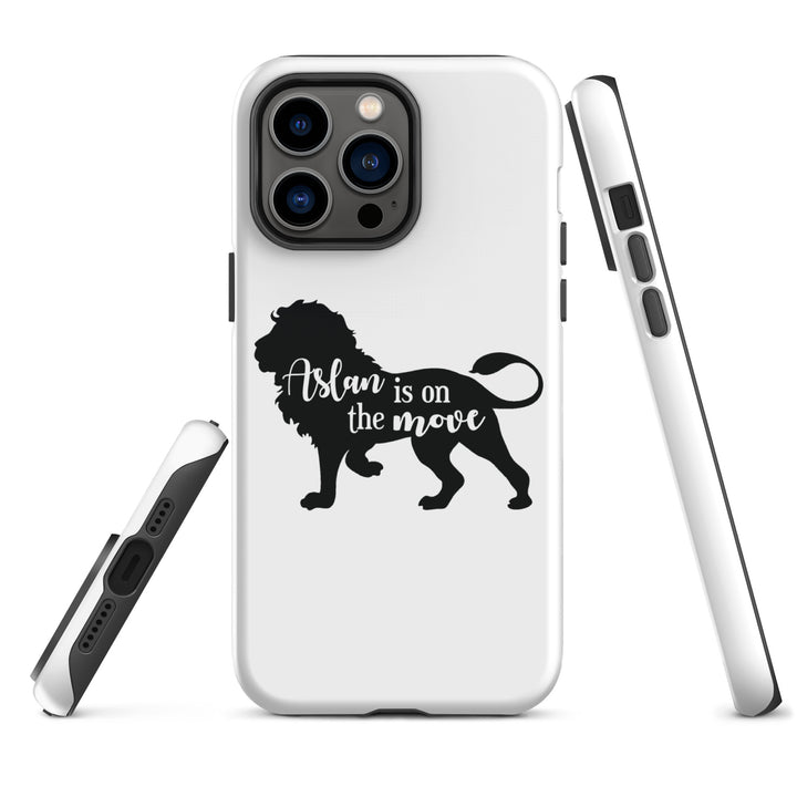 Christian Phone Case Aslan Is On The Move White for iPhone® iPhone® Phone Cases   