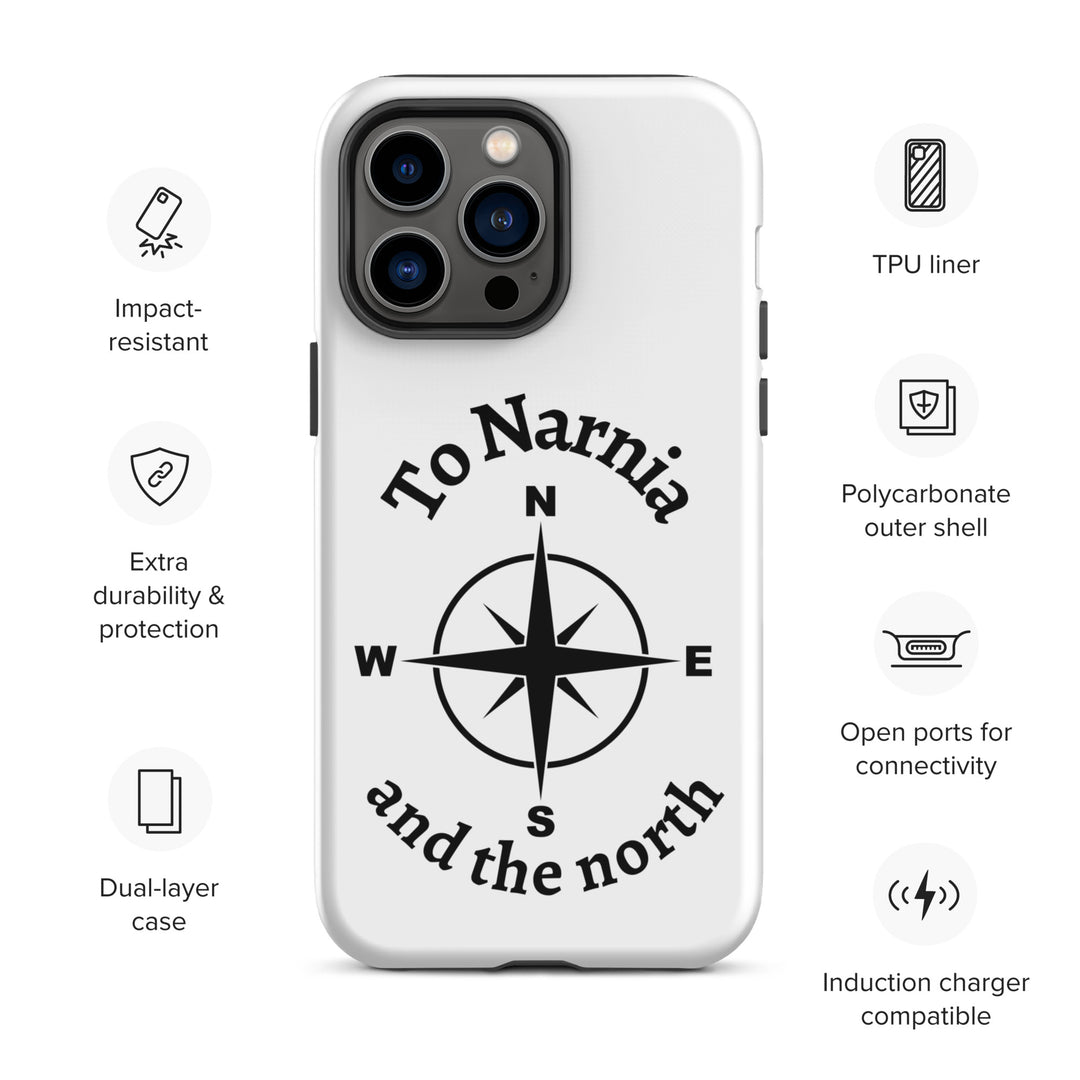 Christian Phone Case To Narnia White Christian Phone Case for iPhone® iPhone® Phone Cases   