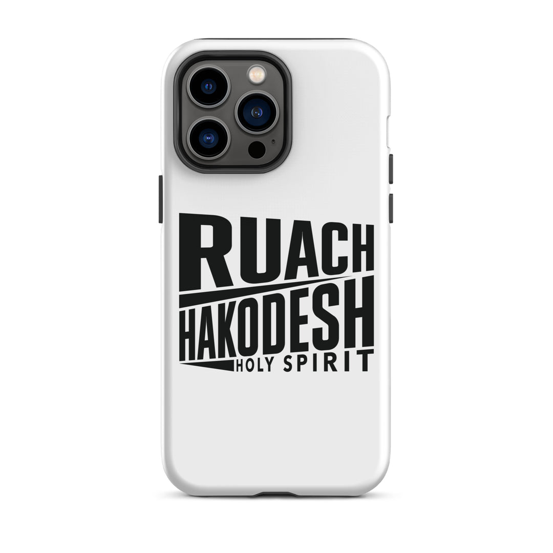 Christian Phone Case Ruach Hakodesh Holy Spirit White for iPhone® iPhone® Phone Cases Matte iPhone 14 Pro Max 