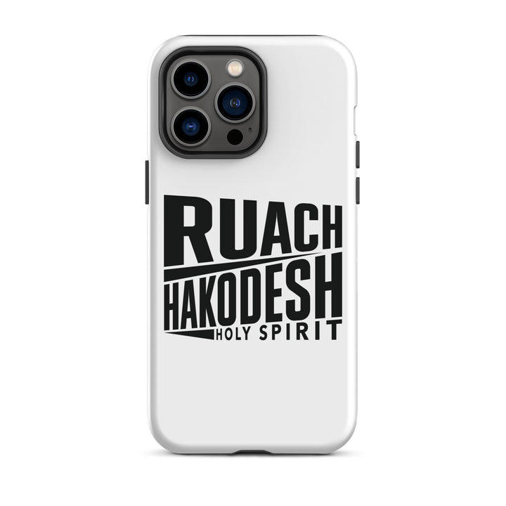 Christian Phone Case Ruach Hakodesh Holy Spirit White for iPhone® iPhone® Phone Cases Matte iPhone 14 Pro Max 