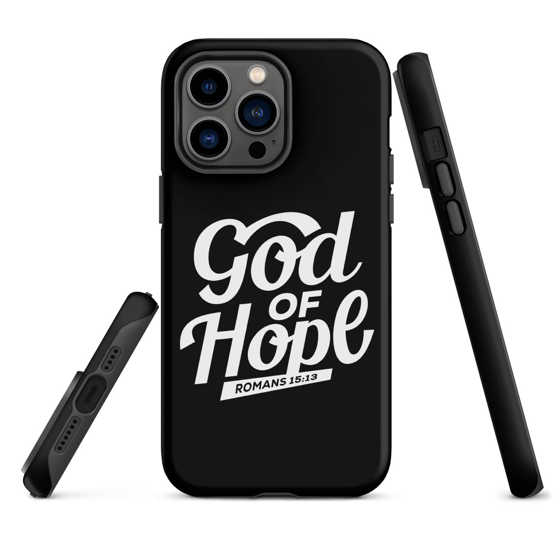 Christian Phone Case God of Hope Black for iPhone® iPhone® Phone Cases   