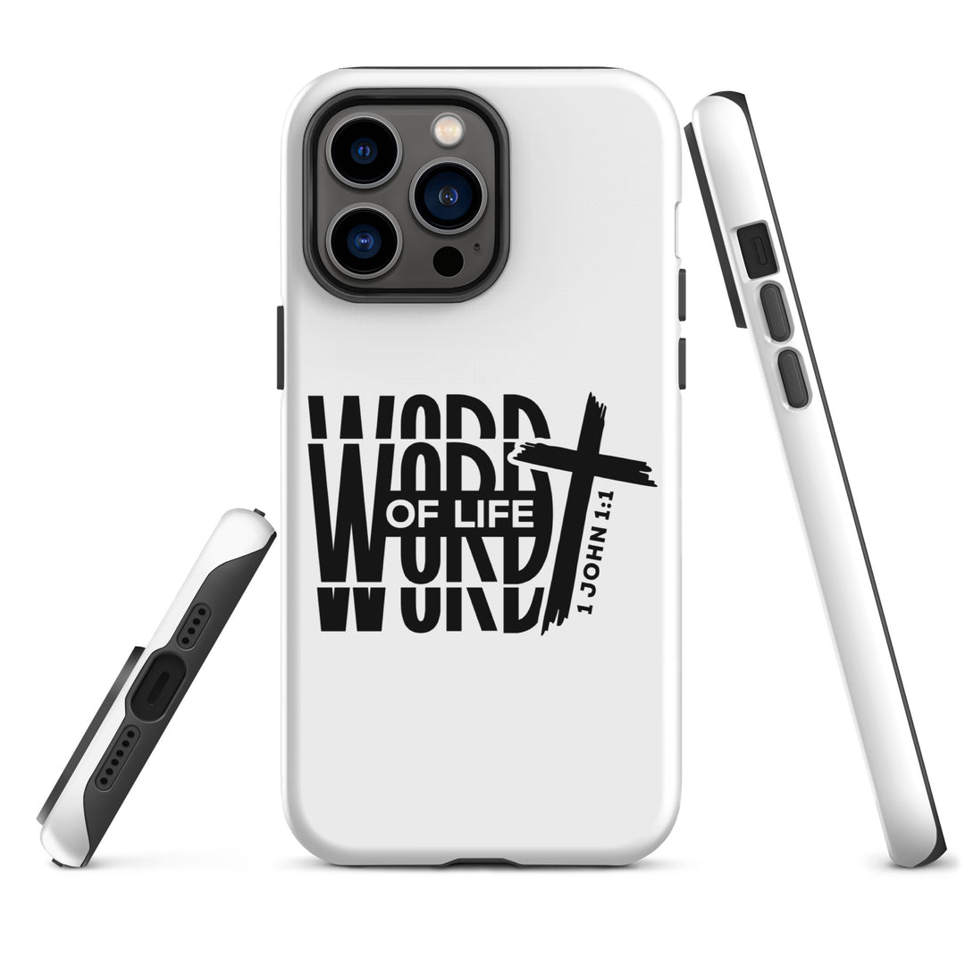 Christian Phone Case Word of Life White for iPhone® iPhone® Phone Cases   