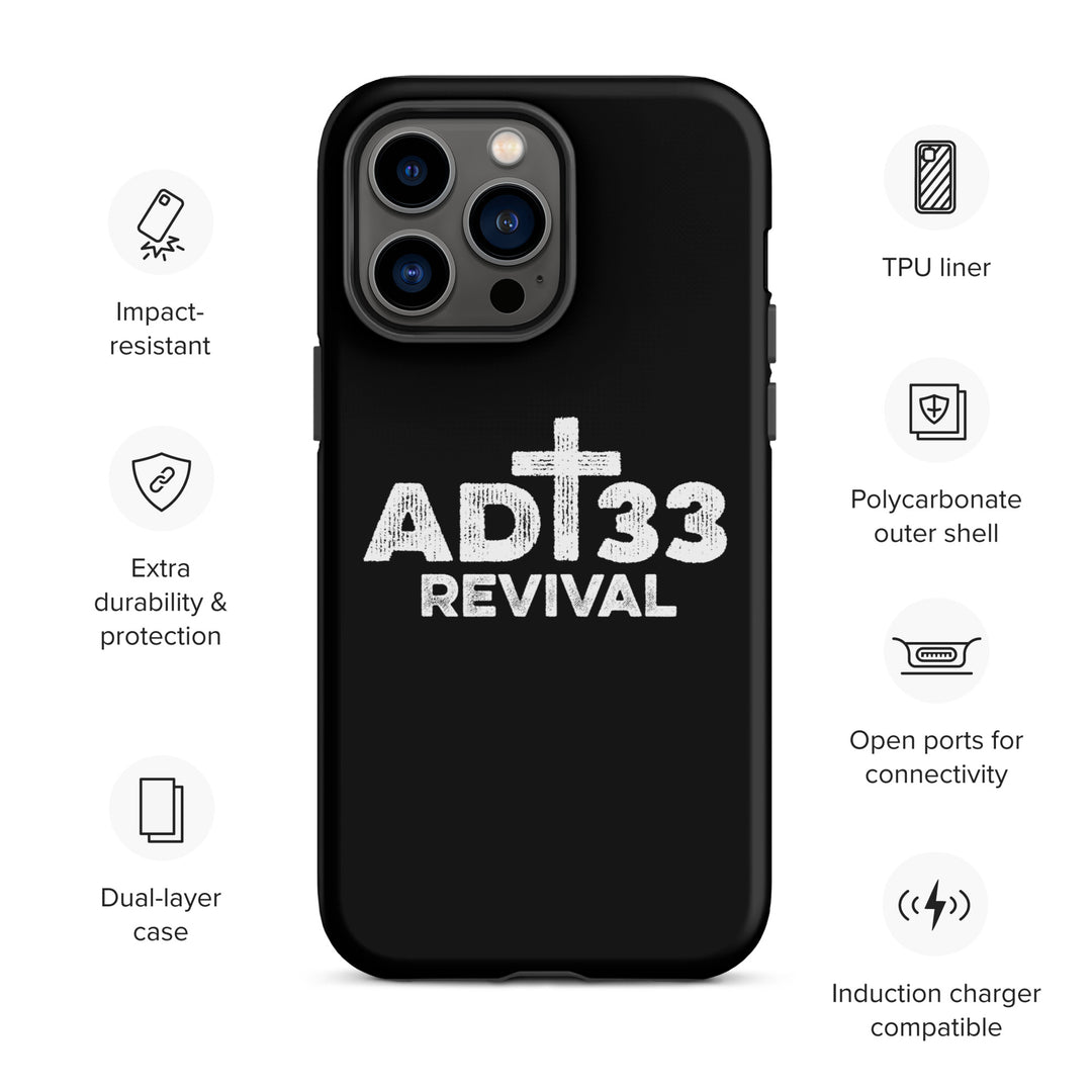 Christian Phone Case AD 33 Revival Black for iPhone® iPhone® Phone Cases   